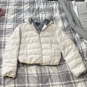 Guess Women's White Puffer Jacket
